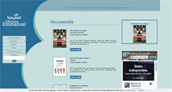 Desktop Screenshot of editions-emmanuel.com